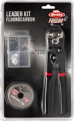 Produktbild von Berkley Fusion19 Leader Kit Fluorocarbon - Klemmhülsenzangen Set