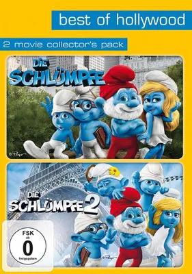 Immagine prodotto di 2 DVDs Die Schlümpfe 1 & 2
