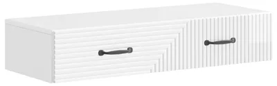 Immagine prodotto di Tavolino da Parete Laterale Bianco Lucido 87,5 x 34,5 x 17 cm
