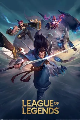 Obrázok produktu pre League of Legends – Keyart – 61 x 91,5 cm – plagát