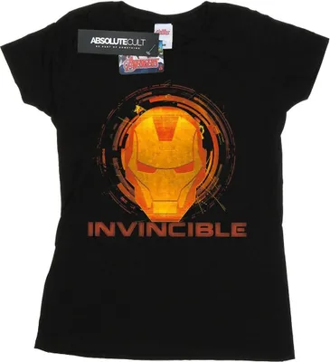 Produktbild von Marvel - "Invincible" T-Shirt für Damen BI3269 (L) (Schwarz)