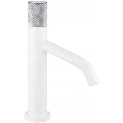 Image de Mélangeur lavabo Rumba One, blanc / chrome (73501-22)