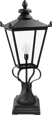 Produktbild von Elstead Wilmslow Außen-Stehleuchte E27 106cm Schwarz,  UK
