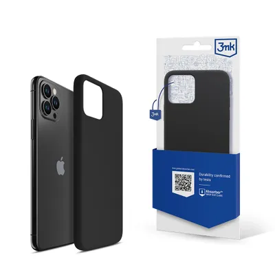 Produktbild von 3mk Schutzhülle Silicone Case Cover für Apple iPhone 11 Pro Max schwarz backcover