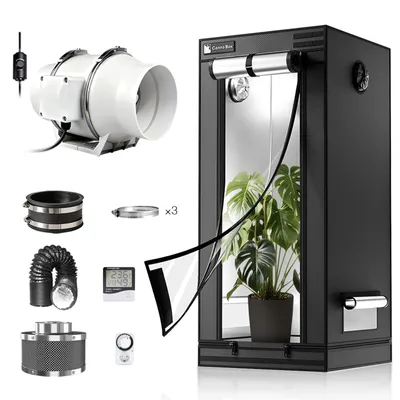 Pro Growzelt Komplettset 80x80x180 cm