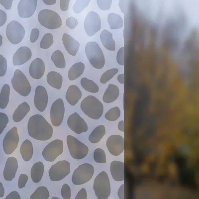 Produktbild von Vitrostatic Fensterfolie Steine - 45x150cm