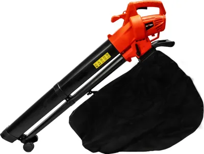 Produktbild von Grafner 3in1 Elektro Laubsauger 3500 Watt, Schultergurt und Rollen, 35 Liter Fangsack, Laubreduktion um bis zu 90%, 270 km/h, saugen blasen häckseln, Laubbläser Laub Sauger Häcksler Puster Elektrisch