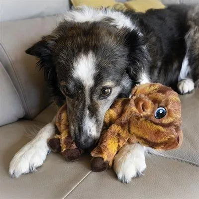 Produktbild von Hundespielzeug low stuff streifen kuh mittel - Gebr de boon