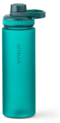 Trinkflasche 750ml Sport Flasche Wasser BPA frei Kohlensäure geeignet Vinsun