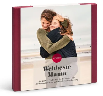 Produktbild von mydays Geschenkbox Für Mama; Erlebnis verschenken oder selbst erleben; Gutschein für 1 Person(en)