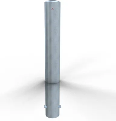 Produktbild von Schake Stahlrohrpoller ortsfest aus Stahlrohr verzinkt Ø193x3,2mm zum Einbetonieren 1500mm Gesamtlänge