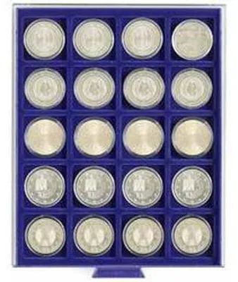 Image de Boîte à monnaie SMART, 20 cases carrées 41 mm