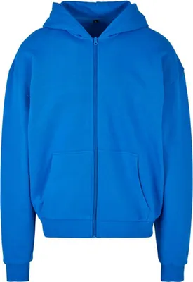 Immagine prodotto di Build Your Brand BY192 | Felpa con cappuccio con zip ultra pesante da XS a 5XL - Colore: Blu cobalto - Taglia: XS
