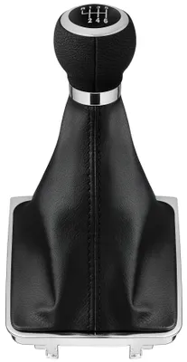 Obrázok produktu pre Gombík radenia s manžetou pre 6-stupňovú prevodovku – súprava gombíkov radenia pre VW Passat B7 (2010-2015)
