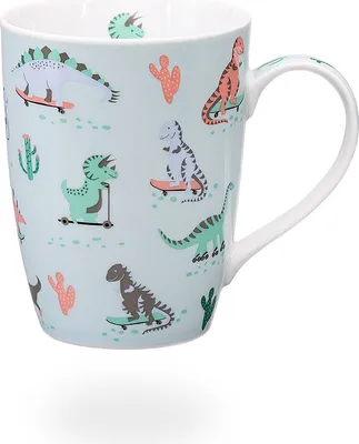 Produktbild von tea4chill Teetasse / Kaffeetasse / Teebecher / Tasse "Fitz" 350ml aus Porzellan