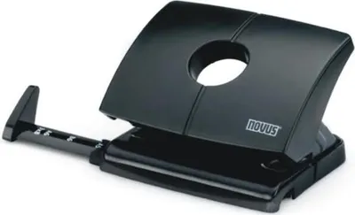Produktbild von Novus Bürolocher B 216, bis 16 Blatt schwarz, im Blister