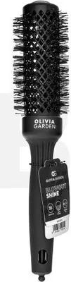 Immagine prodotto di Olivia Garden Expert Blowout Shine Spazzola rotonda nera Spazzola per capelli da 35 mm