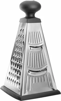 Produktbild von BergHoff - Pyramidenreibe - Essentials - 4-seitig - Edelstahl - Soft-Touch-Griff