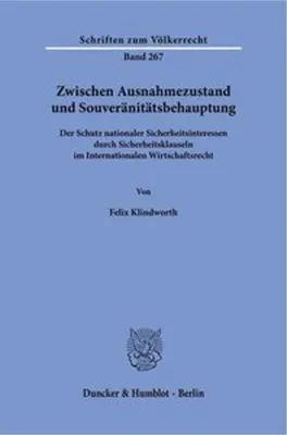 Image de Zwischen Ausnahmezustand und Souveränitätsbehauptung