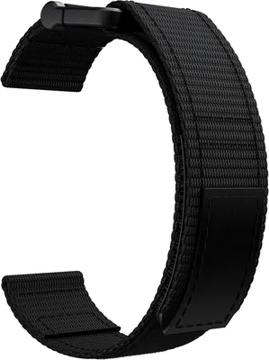 Produktbild von INF Garmin Fenix 6X / 5X / 3 / 3 HR Armband 26 mm Nylon Schwarz