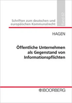 Image de Öffentliche Unternehmen als Gegenstand von Informationspflichten