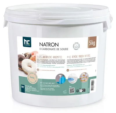 Produktbild von 5 kg Natron Backsoda Natriumhydrogencarbonat in Lebensmittelqualität