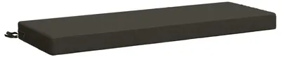 Productafbeelding van Bankkussen SOEST, 100% polyester, antraciet, 100 x 40 x 8 cm