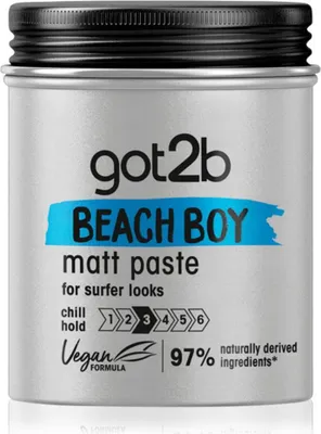Zdjęcie produktu dla Got2B Pasta Do Wosw Beach Boy Matowe Wykoczenie 100 Ml