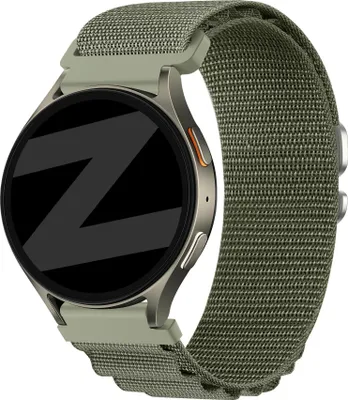 Produktbild von Bandz Alpine Nylonband universal 22mm passend für Samsung Galaxy Watch 3 45mm / Watch 1 46mm / Gear S3 - Polar Vantage M3 / M2 / M / V3 / Polar Grit X / X Pro / X2 Pro / - Huawei Watch GT 1/2/3/4 46mm / GT 5 (Pro) (46mm)