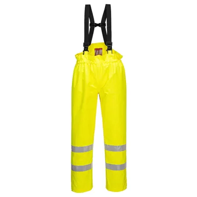 Produktbild von Portwest S780 Ungefütterte Bizflame Warnschutzhose, antistatisch und flammhemmend Yellow Gr. XXXL