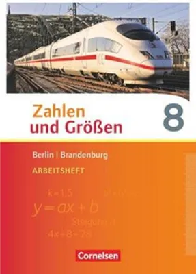 Obrázek produktu pro Zahlen und Größen - Berlin und Brandenburg - 8. Schuljahr