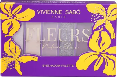 Produktbild von Vivienne Sabo - Eyeshadow Palette -Fleurs Naturelles 03 - Iris