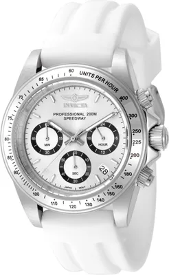 Immagine prodotto di Invicta Speedway 50488 Orologio da Uomo - Movimento al Quarzo - Acciaio Inossidabile con Quadrante Argento - 40 mm