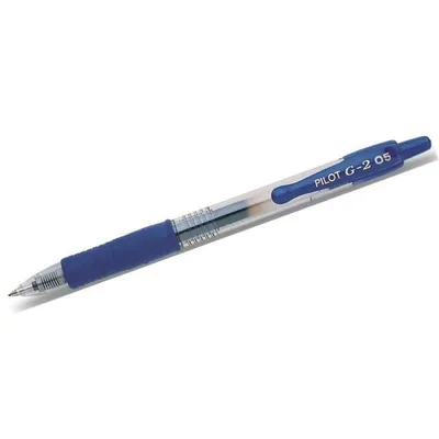 Produktbild von Pilot G-2, Blau, Blau, 0,5 mm, 0,25 mm