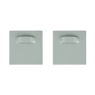 Produktbild von Selbstklebendes Befestigungsset Bilderhalter Haftbleche - 2x Halter 45x45mm