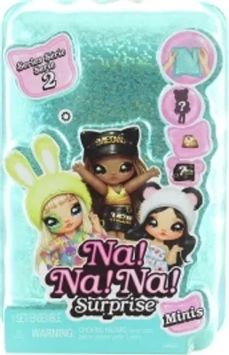 Obrázek produktu pro Na! Na! Na! Surprise Minis Assortment Series 2 in PDQ, Dětská panenka, Ženy, 3 rok/roky, Dívka, Vícebarevný