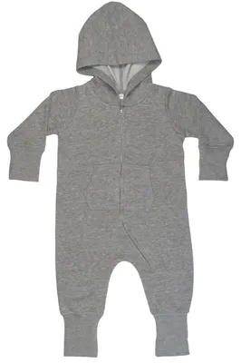 Imagen del producto de Babybugz - Pijama para bebé FK2516 (talla 92) (Gris jaspeado)