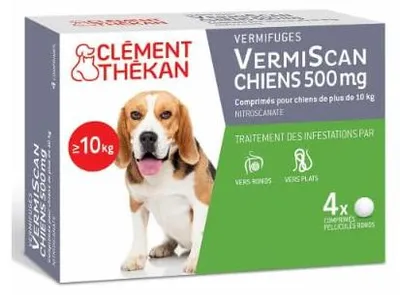 Entwurmung für Hunde ab 10 kg gegen Band- und Spulwürmer