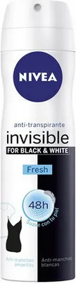 Produktbild von Nivea Invisible White And Black Fresh Spray 200ml