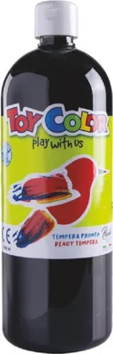 Image de Peinture Tempera Toy Color 1000ml - noir