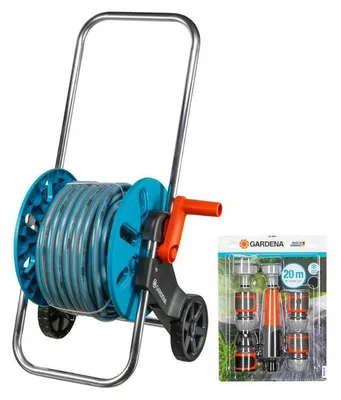 Image de Dévidoir GARDENA CleverRoll 18502-20 - équipé non monté - 20m