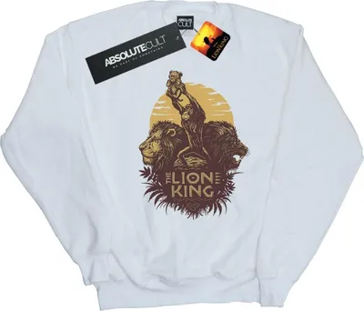 Produktbild von Disney - "The Lion King" Sweatshirt für Herren BI30276 (XL) (Weiß)