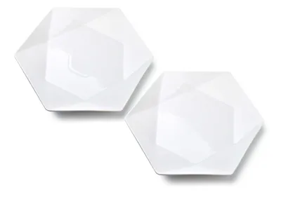Produktbild von Ralph Weiß Satz von 2 flachen Tellern 32.5Cmx 28.5Cm X H3Cm