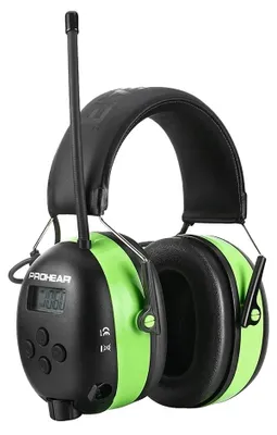Productafbeelding van Oorkappen met gehoorbescherming, Bluetooth-connectiviteit, FM/AM-radio, Reseda