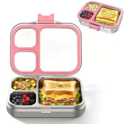 Immagine prodotto di Lunchbox con 3 scomparti – Perfetta per i bambini