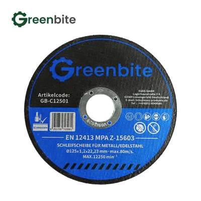 Produktbild von Greenbite Metall Trennscheibe 125x1,2x22,23mm für Stahl Edelstahl
