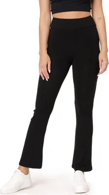 Produktbild von Bellivalini Yogahose für Damen Freizeithose Trainingshose BLV50-277 (Schwarz, M)