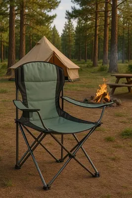 Produktbild von Campingstuhl CANADA Faltbar Camping Klappstuhl Stuhl Regiestuhl Faltstuhl