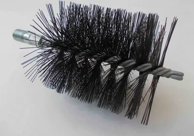 Obrázek produktu pro Kartáčová hlava Ocelový trubkový kartáč 80 mm s vnějším závitem 1/2"