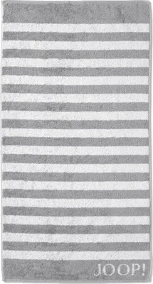 Produktbild von JOOP! Handtuch Classic Stripes 1610 Farbe silber Größe 50x100 cm